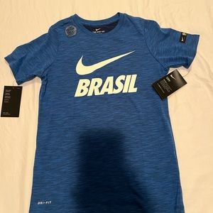 NWT Boys Nike Medium Brazil dri-fit
